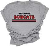 Brookings Bobcat TShirt - Apparel - Spiritwear - High School - Brookings South Dakota Bobcats - (0008)