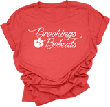 Brookings Bobcat TShirt - Apparel - Spiritwear - High School - Brookings South Dakota Bobcats - (0011)
