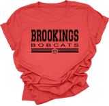 Brookings Bobcat TShirt - Apparel - Spiritwear - High School - Brookings South Dakota Bobcats - (0012)