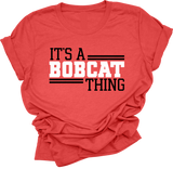 Brookings Bobcat TShirt - Apparel - Spiritwear - High School - Brookings South Dakota Bobcats - (0020)