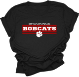 Brookings Bobcat TShirt - Apparel - Spiritwear - High School - Brookings South Dakota Bobcats - (0016)