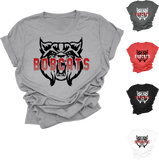 Brookings Bobcat TShirt - Apparel - Spiritwear - High School - Brookings South Dakota Bobcats - (0003)