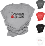 Brookings Bobcat TShirt - Apparel - Spiritwear - High School - Brookings South Dakota Bobcats - (0011)