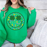 ADULT St Patricks Day Crewneck Sweatshirt - #0002