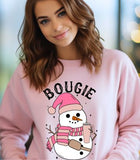 Christmas Boujie Snowman Crewneck Sweatshirt, Holiday Sweater, Trending Christmas Sweatshirt