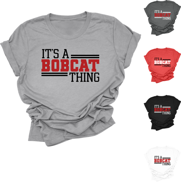 Brookings Bobcat TShirt - Apparel - Spiritwear - High School - Brookings South Dakota Bobcats - (0020)