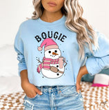 Christmas Boujie Snowman Crewneck Sweatshirt, Holiday Sweater, Trending Christmas Sweatshirt