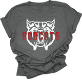 Brookings Bobcat TShirt - Apparel - Spiritwear - High School - Brookings South Dakota Bobcats - (0003)