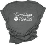 Brookings Bobcat TShirt - Apparel - Spiritwear - High School - Brookings South Dakota Bobcats - (0011)