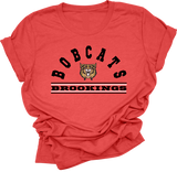 Brookings Bobcat TShirt - Apparel - Spiritwear - High School - Brookings South Dakota Bobcats - (0013)