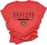 Brookings Bobcat TShirt - Apparel - Spiritwear - High School - Brookings South Dakota Bobcats - (0014)