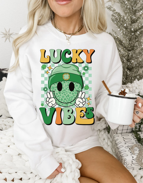 ADULT St Patricks Day Crewneck Sweatshirt - #0006