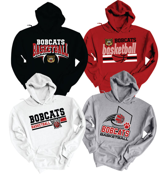 Bobcats Basketball Hoodies