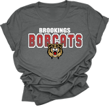 Brookings Bobcat TShirt - Apparel - Spiritwear - High School - Brookings South Dakota Bobcats (0001)