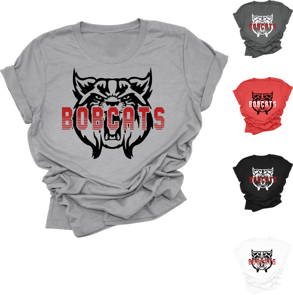 Brookings Bobcat TShirt - Apparel - Spiritwear - High School - Brookings South Dakota Bobcats - (0003)