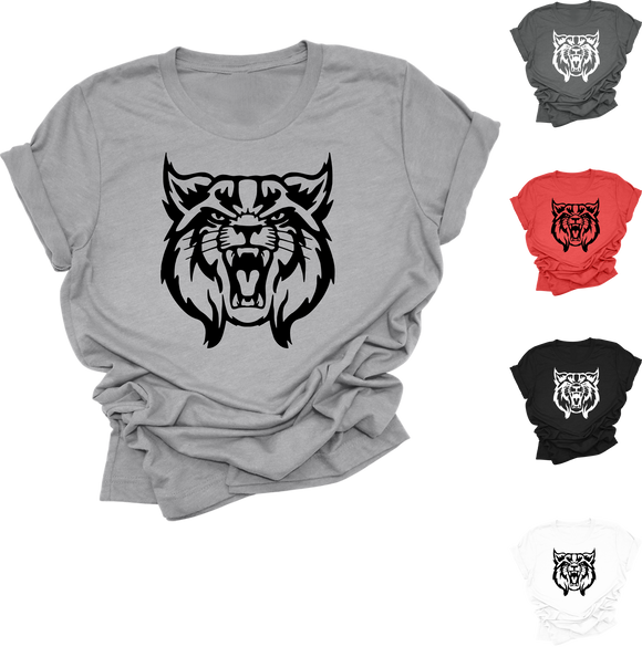 Brookings Bobcat TShirt - Apparel - Spiritwear - High School - Brookings South Dakota Bobcats - (0004)