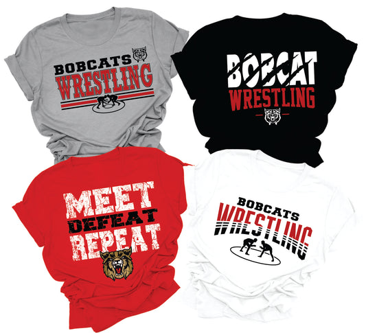Bobcat Wrestling Tshirts