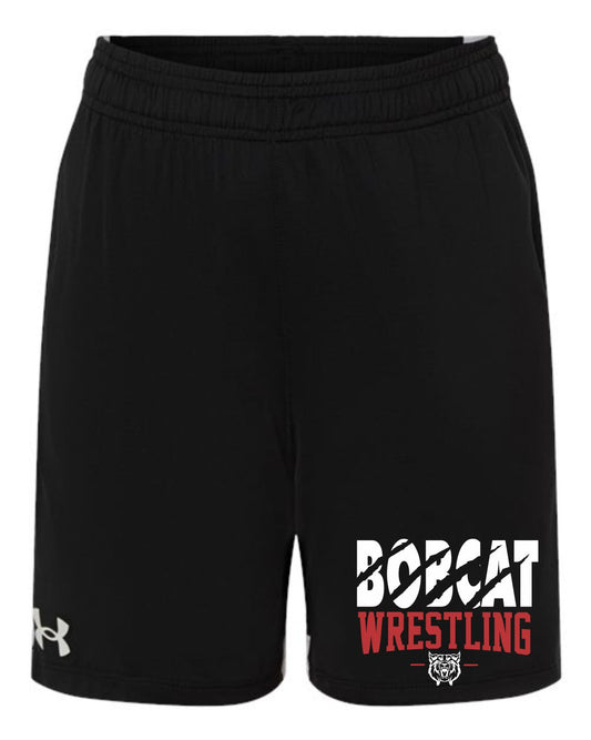 Youth UNDER ARMOUR Shorts - Bobcat Wrestling