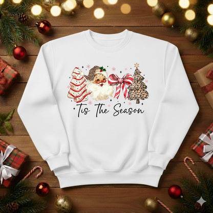 'Tis The Season Graphic Christmas Crewneck